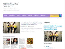 Tablet Screenshot of aidanatasya.com